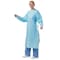 Polyco Embossed Disposable Gown, Polyethylene, Welded, 1 mil, 48 in, Blue, L, 15 PK 11500 - alternate 2