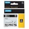 Dymo Label Tape Cartridge, White/Black, Labels/Roll: Continuous 1805437 - alternate 1
