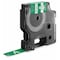 Dymo Label Tape Cartridge, White/Green, Labels/Roll: Continuous 1805414 - alternate 2