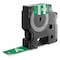 Dymo Label Tape Cartridge, White/Green, Labels/Roll: Continuous 1805420 - alternate 2