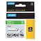 Dymo Label Tape Cartridge, White/Green, Labels/Roll: Continuous 1805420 - alternate 1