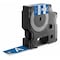 Dymo Label Tape Cartridge, White/Blue, Labels/Roll: Continuous 1805417 - alternate 2