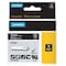 Dymo Label Tape Cartridge, White on Black, Labels/Roll: Continuous 1805436 - alternate 1
