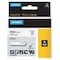 Dymo Label Tape Cartridge, Black/White, Labels/Roll: Continuous 1805430 - alternate 1