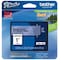 Brother Label/Ribbon Cartridge, Clear, Gloss, 1 in W TZE151G - alternate 1