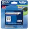 Brother Label/Ribbon Cartridge, White, Gloss, 3/8 in W TZE221G - alternate 1