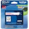 Brother Label/Ribbon Cartridge, White, Gloss, 1/2 in W TZE232G - alternate 1