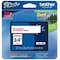Brother Label/Ribbon Cartridge, White, Gloss, 3/4 in W TZE242G - alternate 1