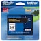 Brother Adhesive TZ Tape (R) Cartridge 0.70"x26-1/5ft., Gold/Black TZE344G - alternate 1