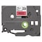 Brother Label/Ribbon Cartridge, Red, Gloss, 3/4 in W TZE441G - alternate 2