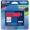 Brother Label/Ribbon Cartridge, Red, Gloss, 3/4 in W TZE441G - alternate 1