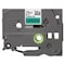 Brother Label/Ribbon Cartridge, Green, Gloss, 3/4 in W TZE741G - alternate 2