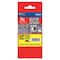 Brother Label/Ribbon Cartridge, Yellow, 3/8 in W TZES621G - alternate 1