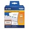 Brother Printer Label, Black/White, Labels/Roll: 400 DK1208 - alternate 1