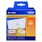 Brother Printer Label, Black/White, Labels/Roll: 800 DK1209 - alternate 1