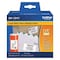 Brother Printer Label, Black/White, Labels/Roll: 200 DK1241 - alternate 1