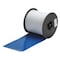 Brady ContinuousLabelStock, Blue, Gloss, 4inW 113208 - alternate 1