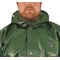 Tingley Iron Eagle Rain Hood, Green, Snaps, Nylon/Polyurethane H22148 - alternate 1