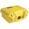 Pelican Yellow Protective Case, 10.62"L x 9.68"W x 4.87"D 1200NF - alternate 1