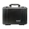 Pelican Black Protective Case, 18-1/2"L x 14.06"W x 6.93"D 1500NF - alternate 1