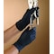 Ansell Microflex Onyx Nitrile Exam Gloves, Textured Fingertips, 3.5 mil, Powder-Free, 2XL, Black, PK100 N645 - alternate 4