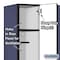 Salsbury Industries Wardrobe Locker, 36" W, 18" D, 76" H, (3) Wide, (3) Openings, Blue 31368BLU - alternate 2
