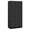 Salsbury Industries Box Locker, 36" W, 18" D, 76" H, (3) Wide, (18) Openings, Black 36368BLK - alternate 4