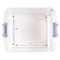 Homz Stackable Storage Tote W/ Lid, 7.7 gal, 16-1/4 in L x 13 in W x 12-1/8 in H, Clear, Polypropylene 3430GRPRCL.08 - alternate 2