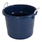 Homz Storage Tub Storage Tub, 18 gal, Navy, polypropylene 0402GRRB.08 - alternate 2