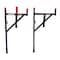 Weather Guard Truck Ladder Rack, Steel, 23 x3x57, Blk/Red 1450 - alternate 1