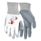 Mcr Safety Coated Gloves, Nitrile, Smooth, Palm, 3 Abrasion Level, White, S (7) 1 PR 9683S - alternate 1