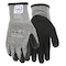 Mcr Safety Coated Gloves, Bi-Polymer Palm, HPPE/Acrylic Lining, Black/Gray, S ( 7 ) N9690TCS - alternate 1