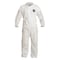 Dupont Collared Disposable Coverall, 4Xl, White, SMS, zipper PB125SWH4X002500 - alternate 1