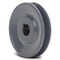 Zoro Select 1 in Fixed Bore 1 Groove V-Belt Pulley 3.55 in OD BK341 - alternate 3