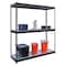 Hallowell Boltless Shelving Unit, 24"D x 72"W x 84"H, 3 Shelves, Steel DRHC722484-3S-E-ME - alternate 2