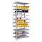 Hallowell Metal Antimicrobial Shelving, 24"D x 36"W x 87"H, 11 Shelves, Steel A451C-24PL-AM - alternate 2