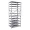 Hallowell Metal Antimicrobial Shelving Unit, 24"D x 36"W x 87"H, 11 Shelves, Steel 451C-24PL-AM - alternate 1