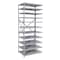 Hallowell Metal Antimicrobial Shelving, 24"D x 36"W x 87"H, 11 Shelves, Steel A451C-24PL-AM - alternate 1