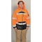 Kishigo Rain Jacket, Reflective Piping, Polyester, Class 3 R, Orange, S RWJ107-S-M - alternate 4