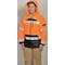 Kishigo Rain Jacket, Reflective Piping, Polyester, Class 3 R, Orange, S RWJ107-S-M - alternate 2