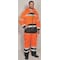 Kishigo Rain Jacket, Reflective Piping, Polyester, Class 3 R, Orange, 2XL RWJ107-2X-3X - alternate 7