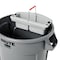 Rubbermaid Commercial Caddy, Gray, Polyethylene FG264900GRAY - alternate 2