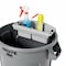 Rubbermaid Commercial Caddy, Gray, Polyethylene FG264900GRAY - alternate 4