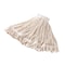 Rubbermaid Commercial 5 in String Wet Mop, 18 oz Dry Wt, Side Gate Connection, Looped-End, White, Cotton, PK6 FGD15306WH00 - alternate 1