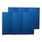 Wall Control Pegboard Panel, Round 1/4 in Holes, 1 in Hole Spacing, 32 in H x 96 in W x 3/4 in D, Blue 35-P-3296BU - alternate 1