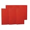 Wall Control Pegboard Panel, Round 1/4 in Holes, 1 in Hole Spacing, 32 in H x 96 in W x 3/4 in D, Red 35-P-3296RD - alternate 1
