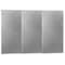 Wall Control Pegboard Panel, Round 1/4 in Holes, 1 in Hole Spacing, 32 in H x 48 in W x 3/4 in D, Silver 35-P-3248GV - alternate 1