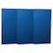 Wall Control Pegboard Panel, Round 1/4 in Holes, 1 in Hole Spacing, 32 in H x 48 in W x 3/4 in D, Blue 35-P-3248BU - alternate 1