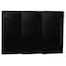 Wall Control Pegboard Panel, Round 1/4 in Holes, 1 in Hole Spacing, 32 in H x 48 in W x 3/4 in D, Black 35-P-3248BK - alternate 1