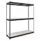 Hallowell Boltless Shelving Unit, 24"D x 72"W x 84"H, 3 Shelves, Steel DRHC722484-3S-P-ME - alternate 1